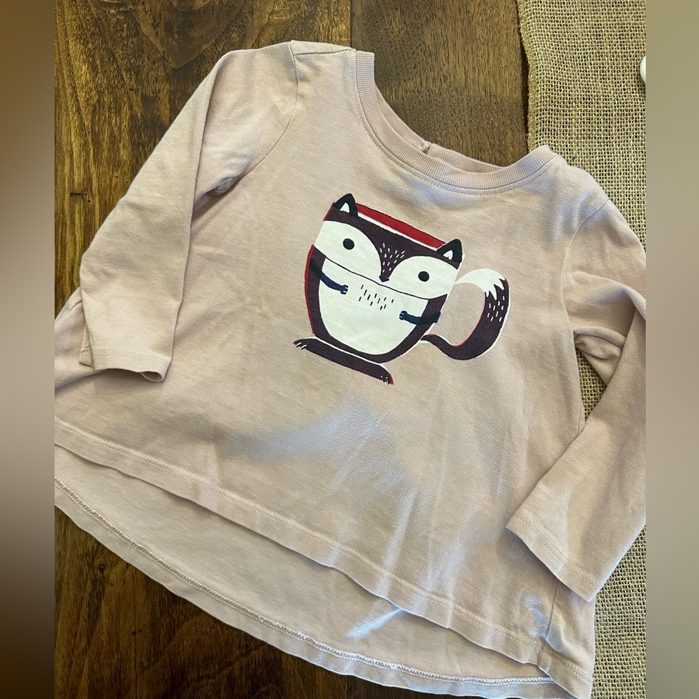 Tea size 18-24 months hi/low top